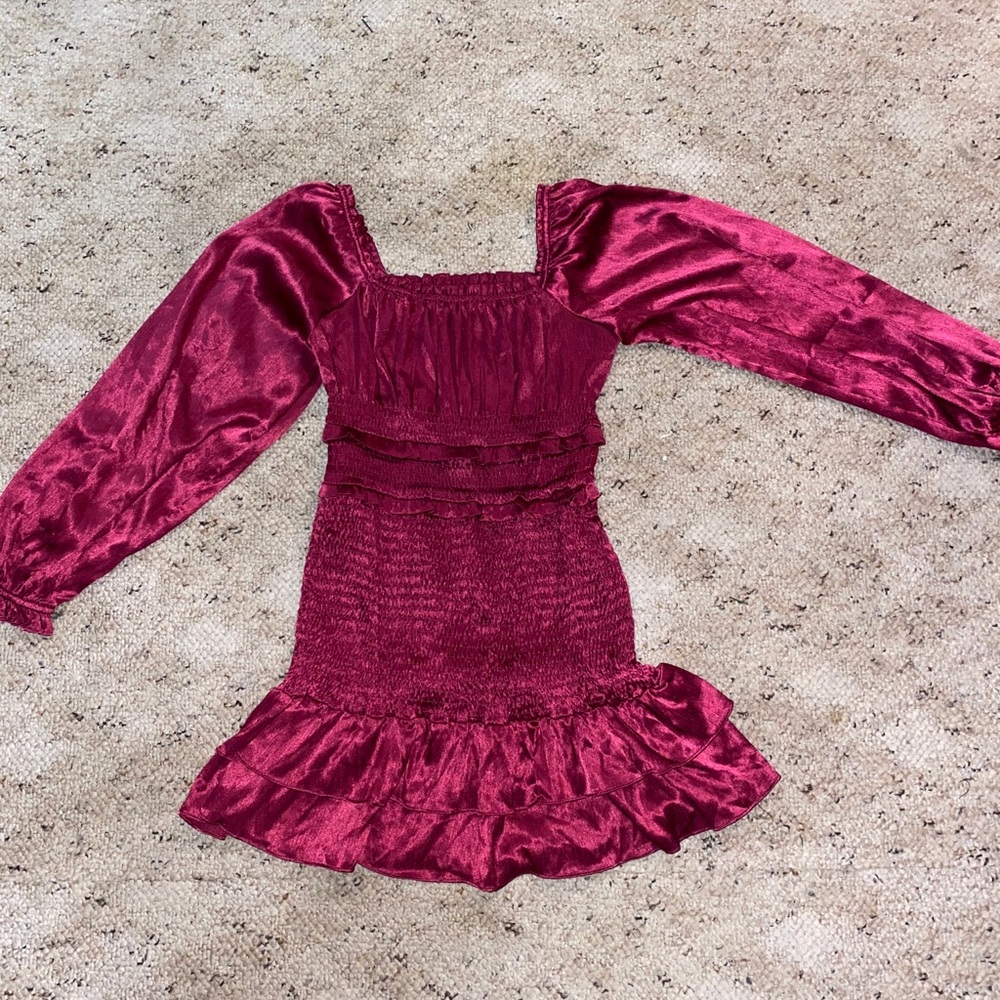 Satin Dress